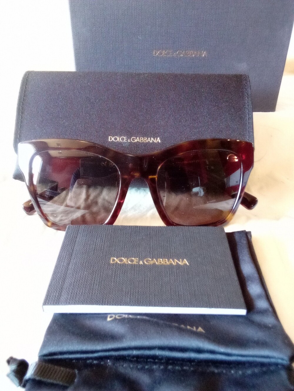 Dolce & Gabbana DG4512 502/73 Havana Brown Sunglasses 53mm